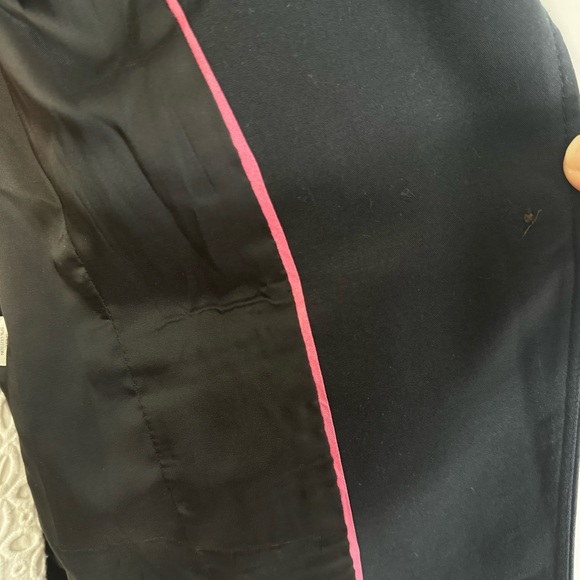 Bluish black Banana Republic  stretch blazer size  0 but fits up to meduim *c1 - Picture 7 of 16